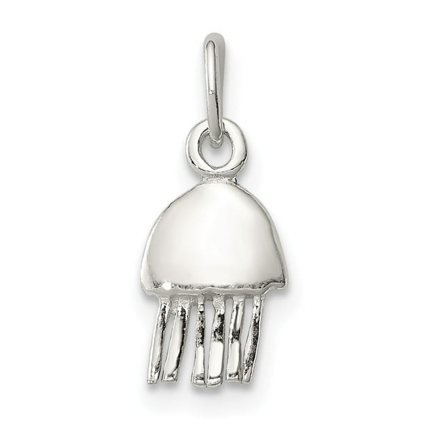 Sterling Silver Jellyfish Charm Sterling Silver Jellyfish Charm